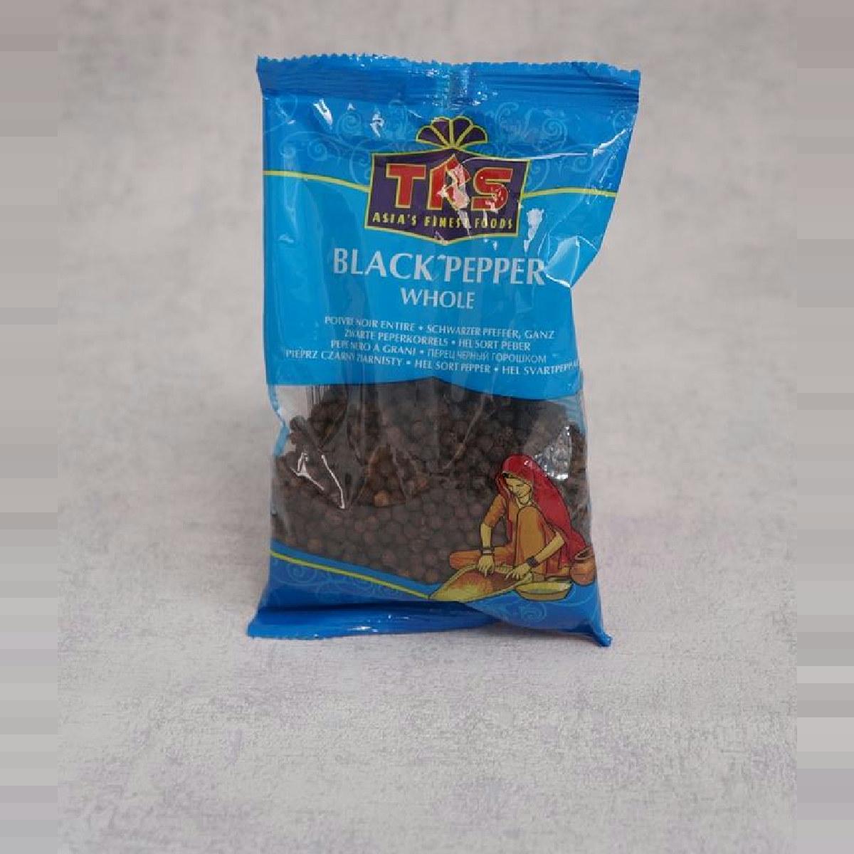 TRS Black Pepper Whole 100g