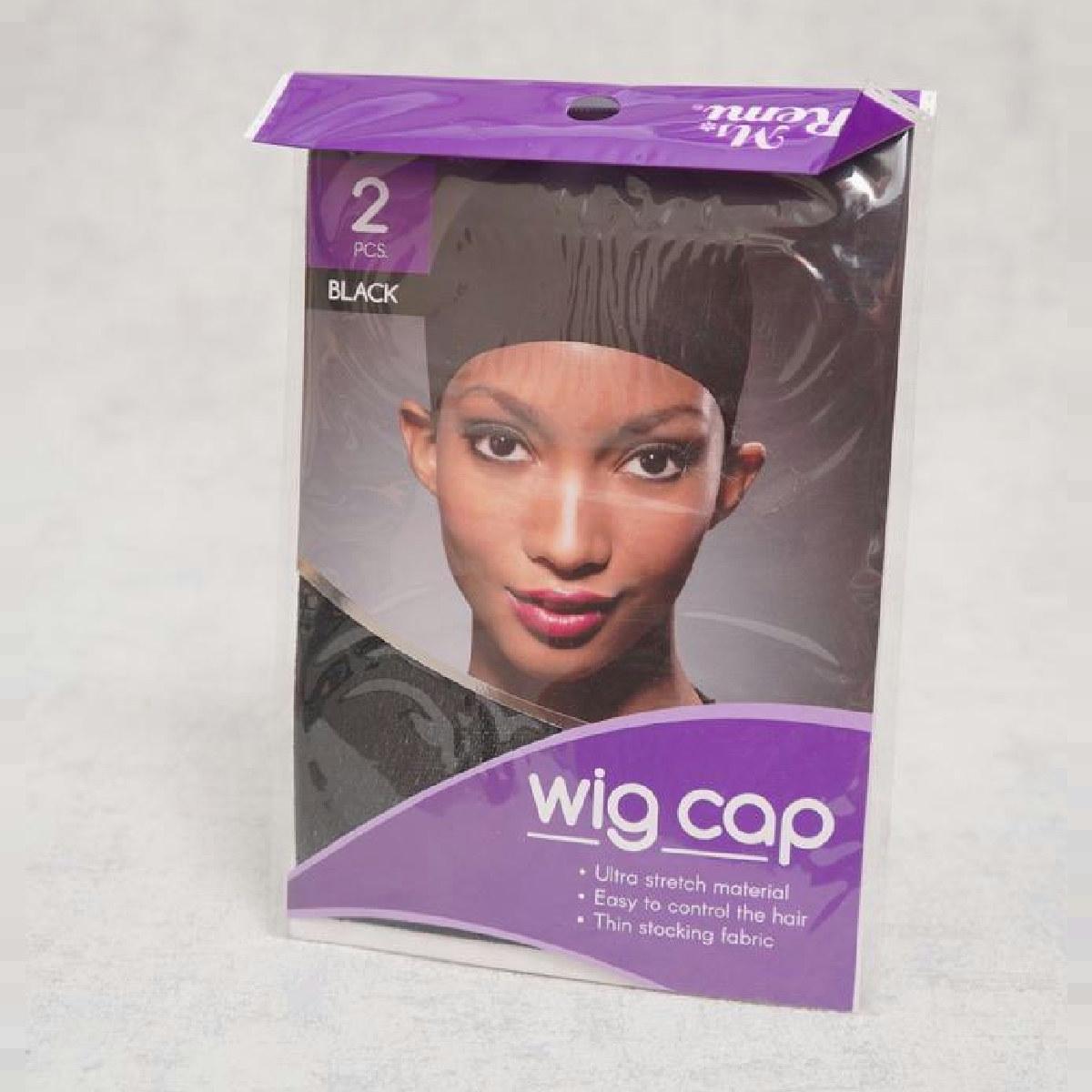 Mia Renu Wig Cap Black 2 Pcs