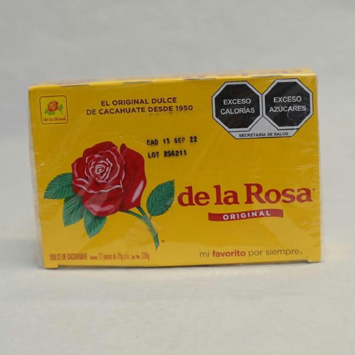 De la Rosa Original Peanut Candy 12 x 28g
