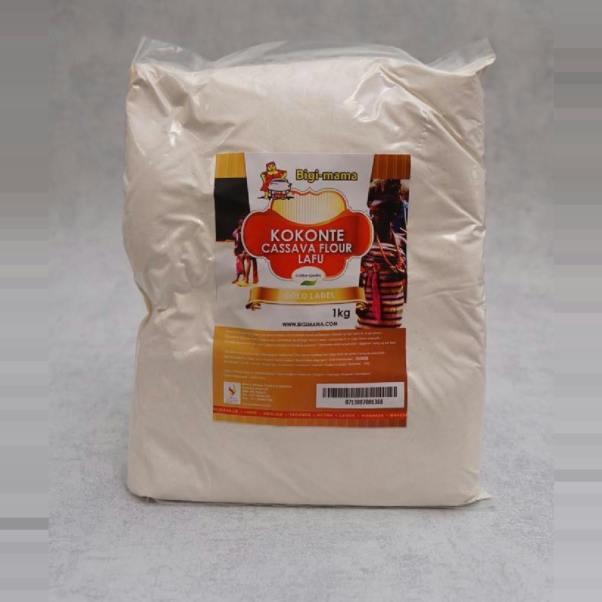 Bigi-mama Kokonte Cassava Flour (Lafu) Gold Label 1kg