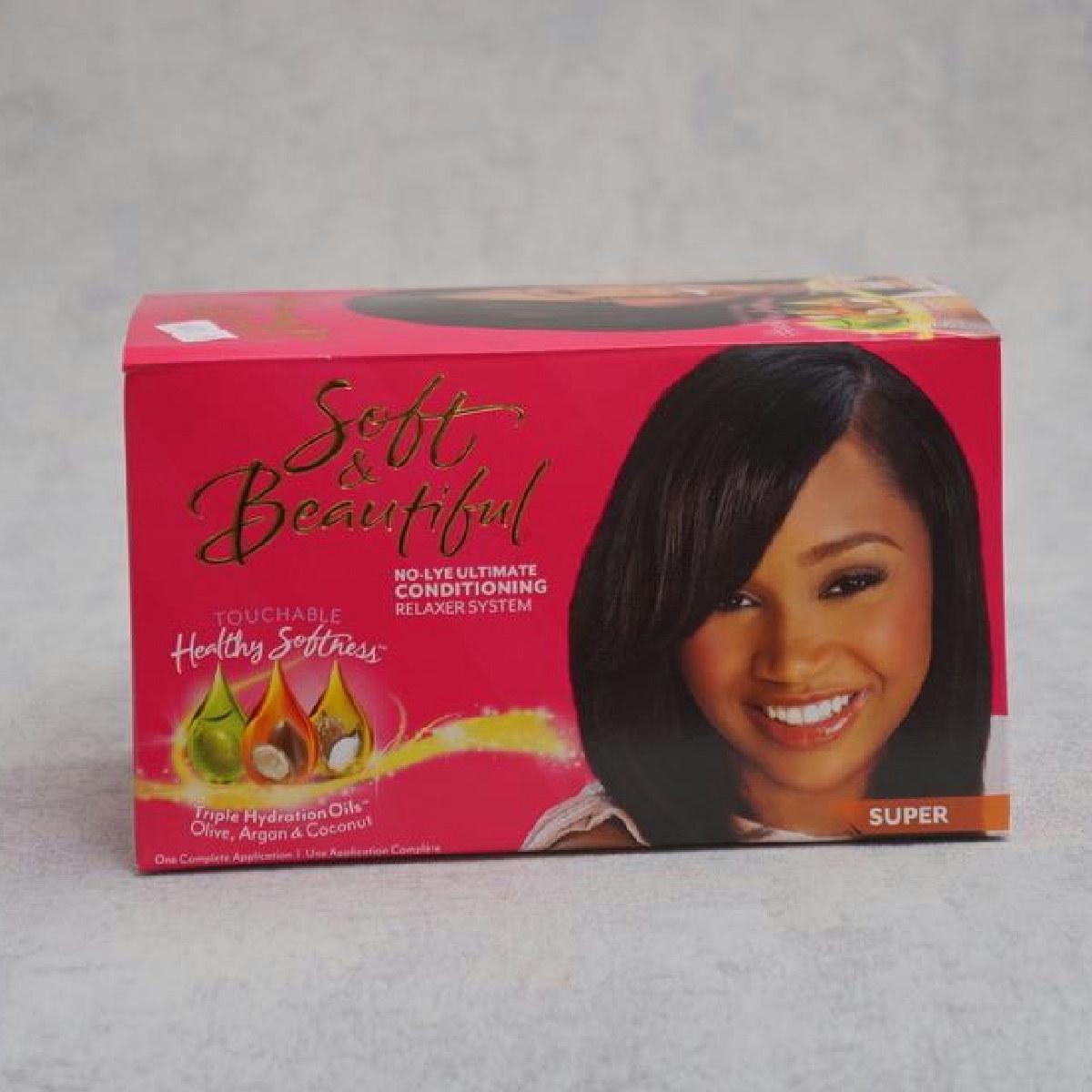 Soft & Beautiful No-Lye Ultimate Conditioning Relaxer System Super