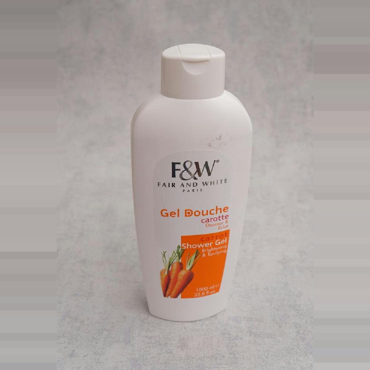 Fair And White Carrot Shower Gel 1000ml