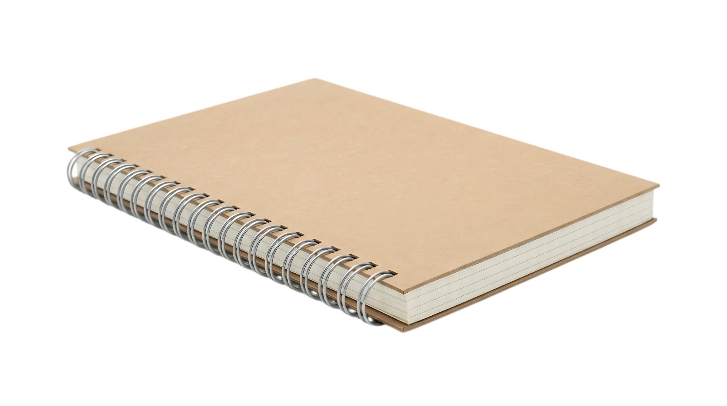 Recycled wiro bound booklet printing, A4 16 pages on recycled uncoated stock, from £189