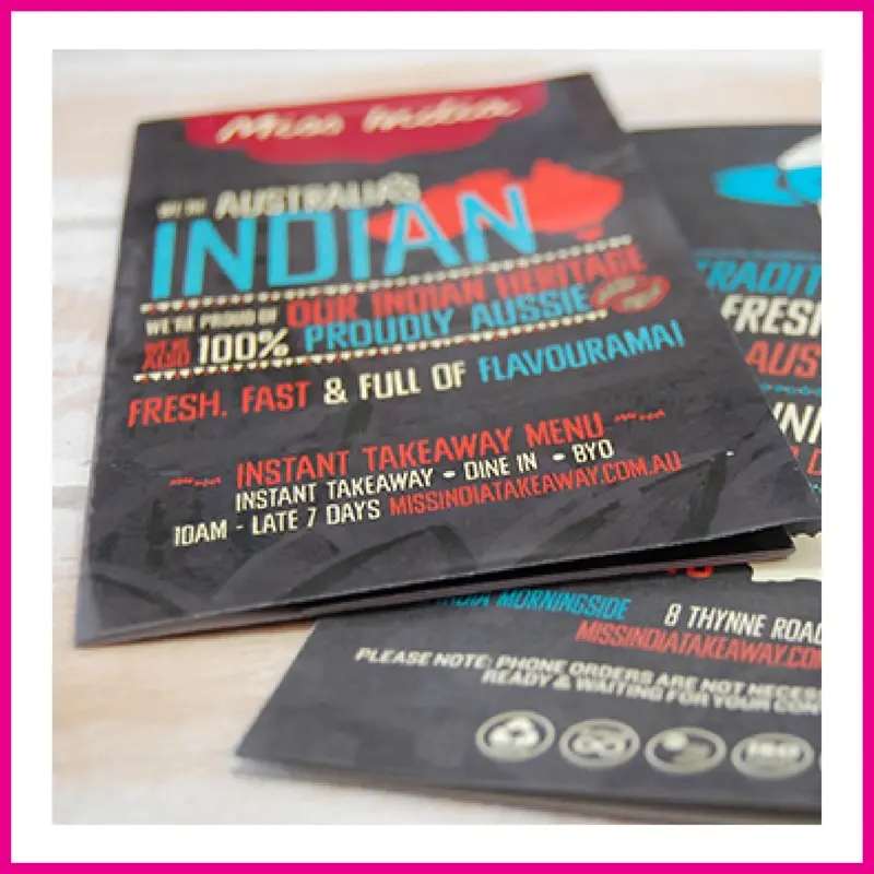 How to design the perfect takeaway menu