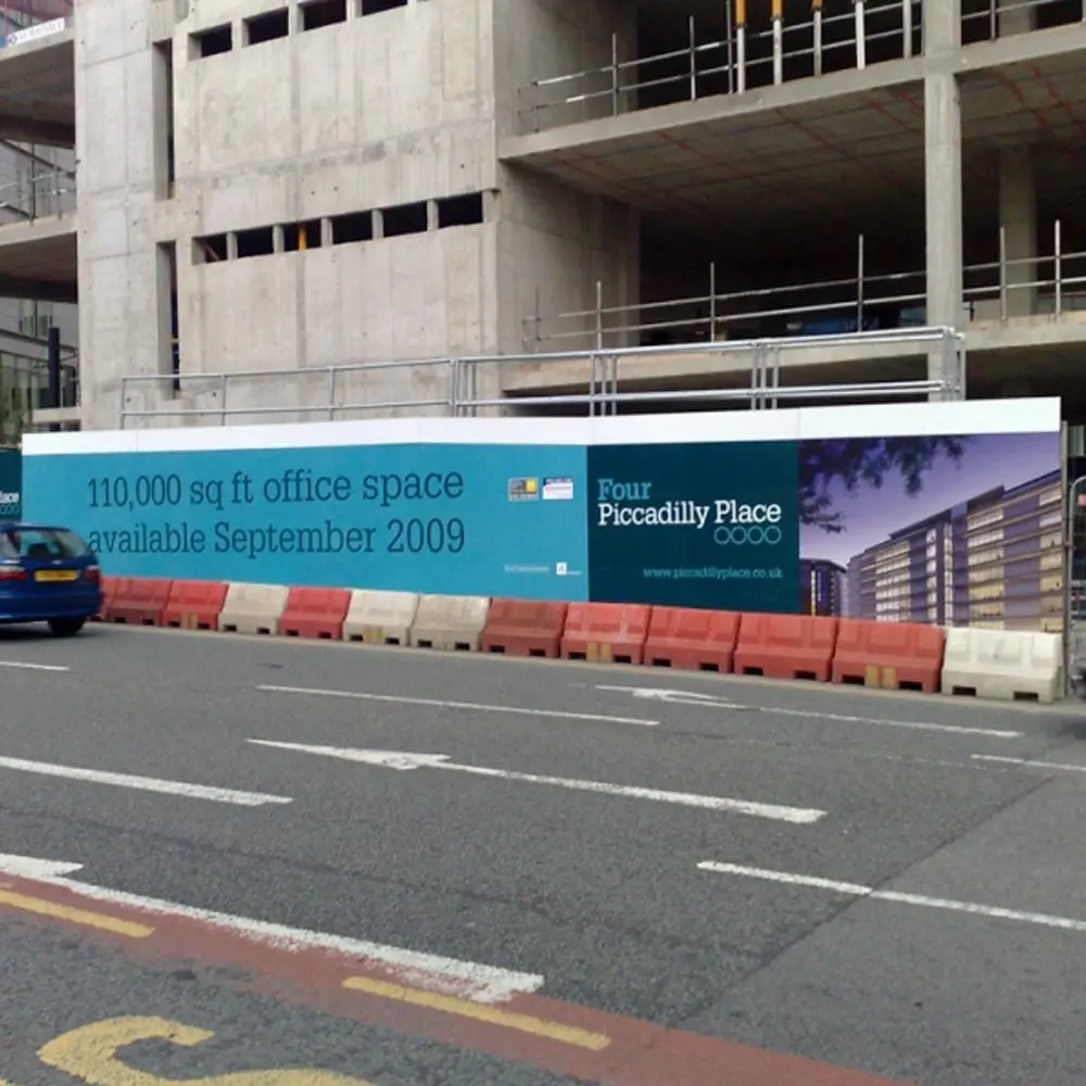 Made-to-size Dibond aluminium composite signage in Dorset — any size, £67 per m², 1m² minimum order