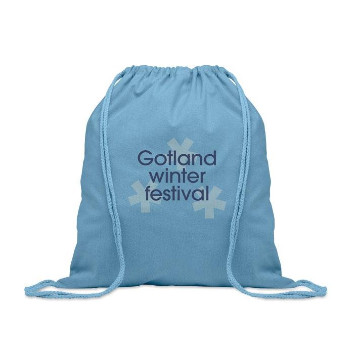 Recycled 140g/m² Cotton Bag printed with your logo — screen printing, from £247