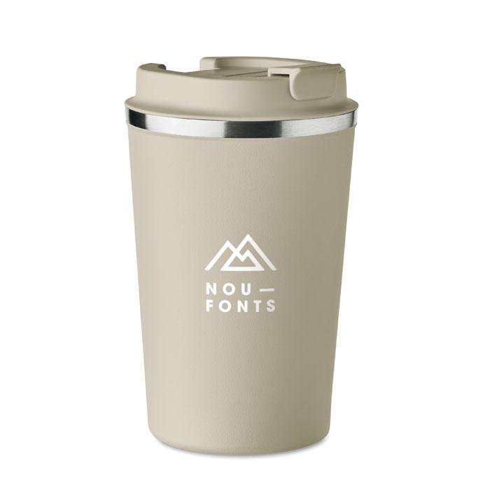 Double Wall Tumbler 350 Ml printed with your logo — round laser printing, from £439