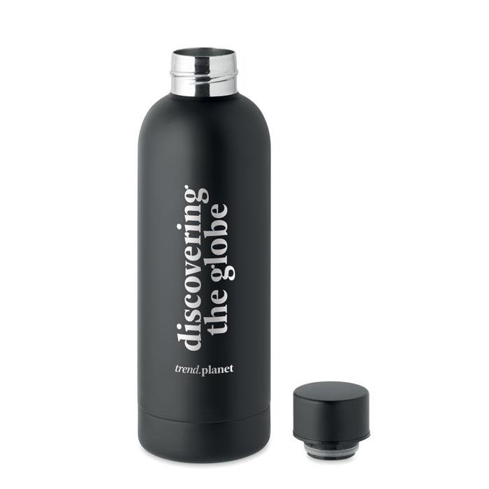 Double Wall Bottle 500 Ml printed with your logo — round laser printing, from £498