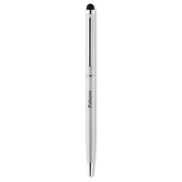 Twist And Touch Ball Pen printed with your logo — laser engraving, from £139
