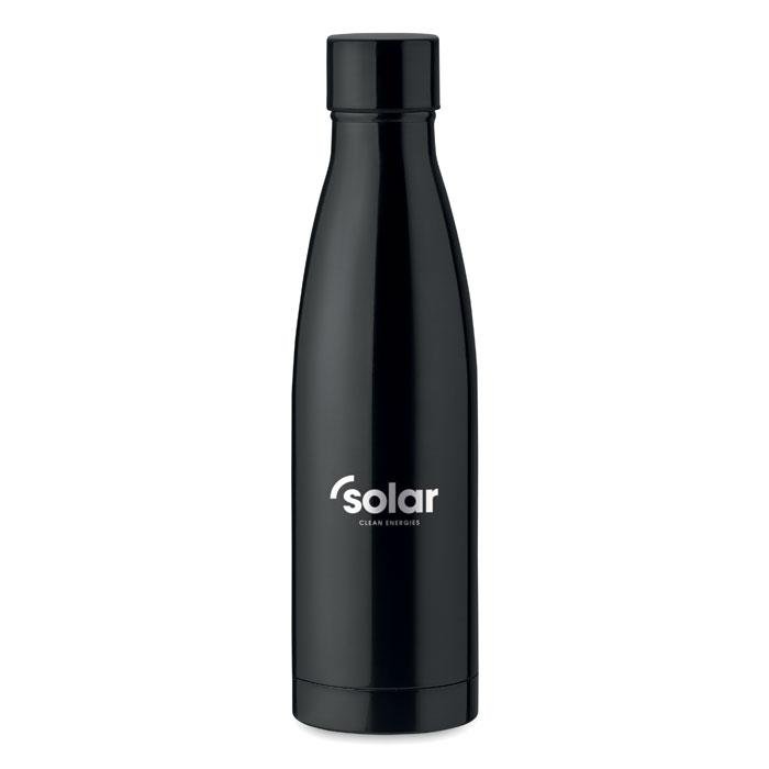 Double Wall Bottle 500ml printed with your logo — round laser printing, from £460