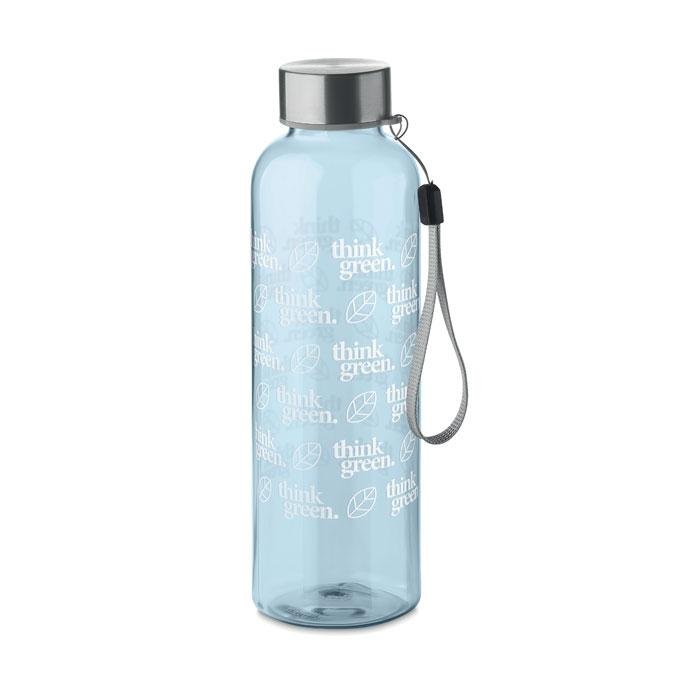 RPET Bottle 500ml printed with your logo — round digital printing, from £233