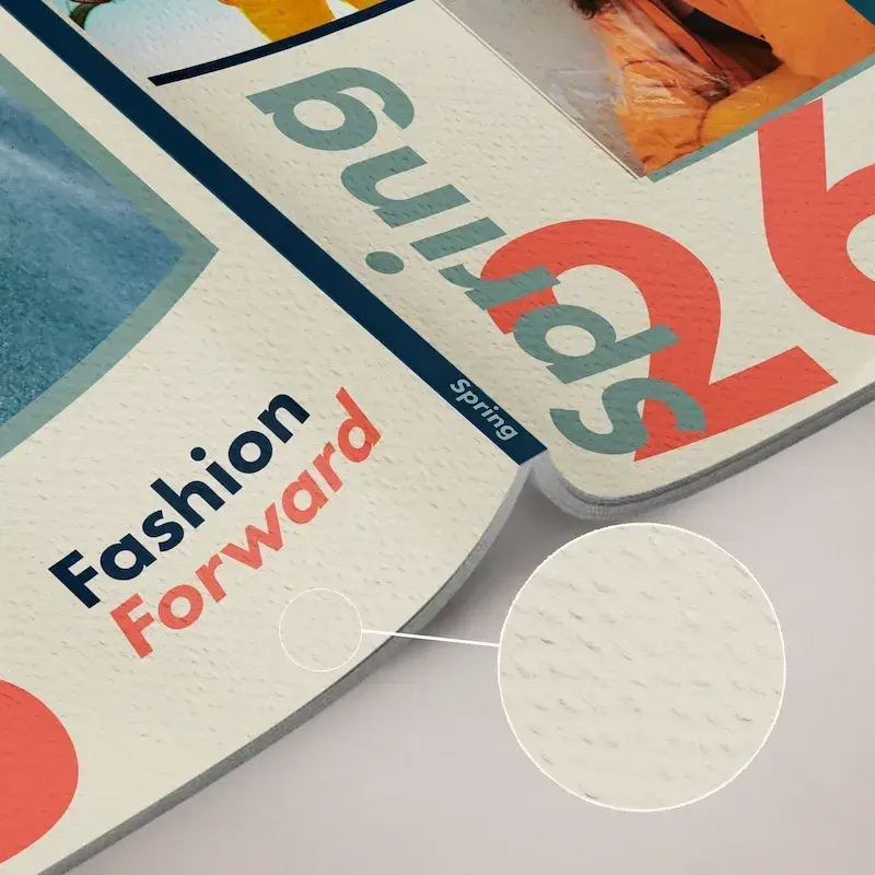 Perfect bound booklet printing, 80 pages — square spine, A5, A4 or 148mm square, from £223
