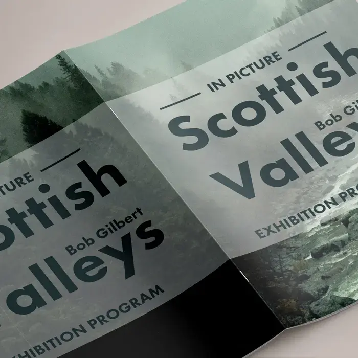 Saddle-stitched A5 booklet printing, 24 pages — 5 sizes A6 to A4, self-cover or silk cover upgrade, from £164