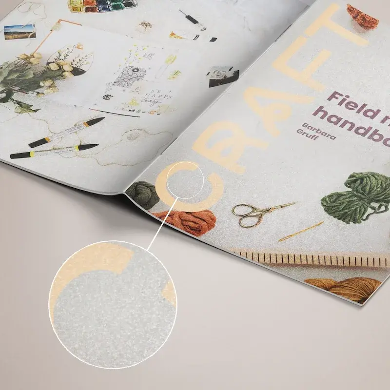 100% recycled saddle-stitched booklet printing, 20 pages, five sizes A6 to A4, from £150