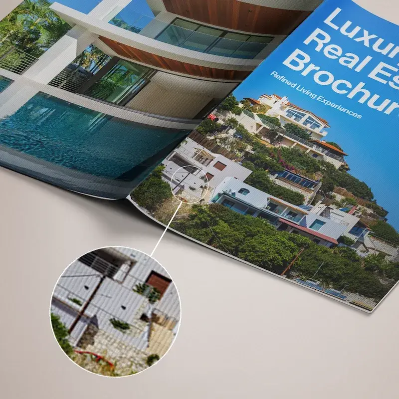 100% recycled saddle-stitched booklet printing, 16 pages, five sizes A6 to A4, from £123