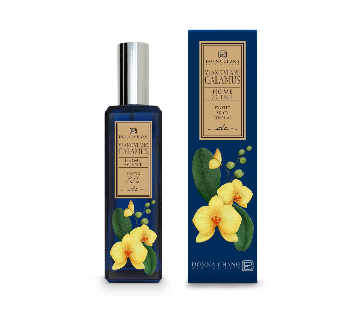 Invokes a feeling of lush comfort and serenity