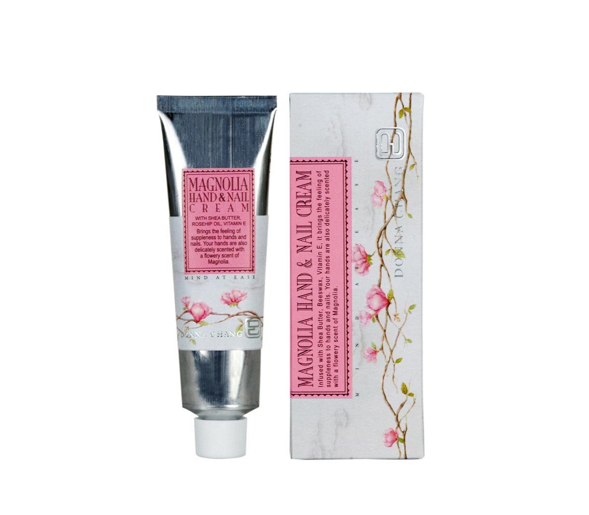A jar of rich, creamy hand cream with a sweet, floral scent.