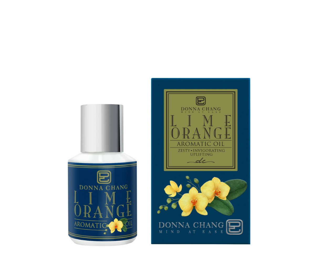 Zesty essence of lime and the uplifting orange, sure to uplift one's mood.