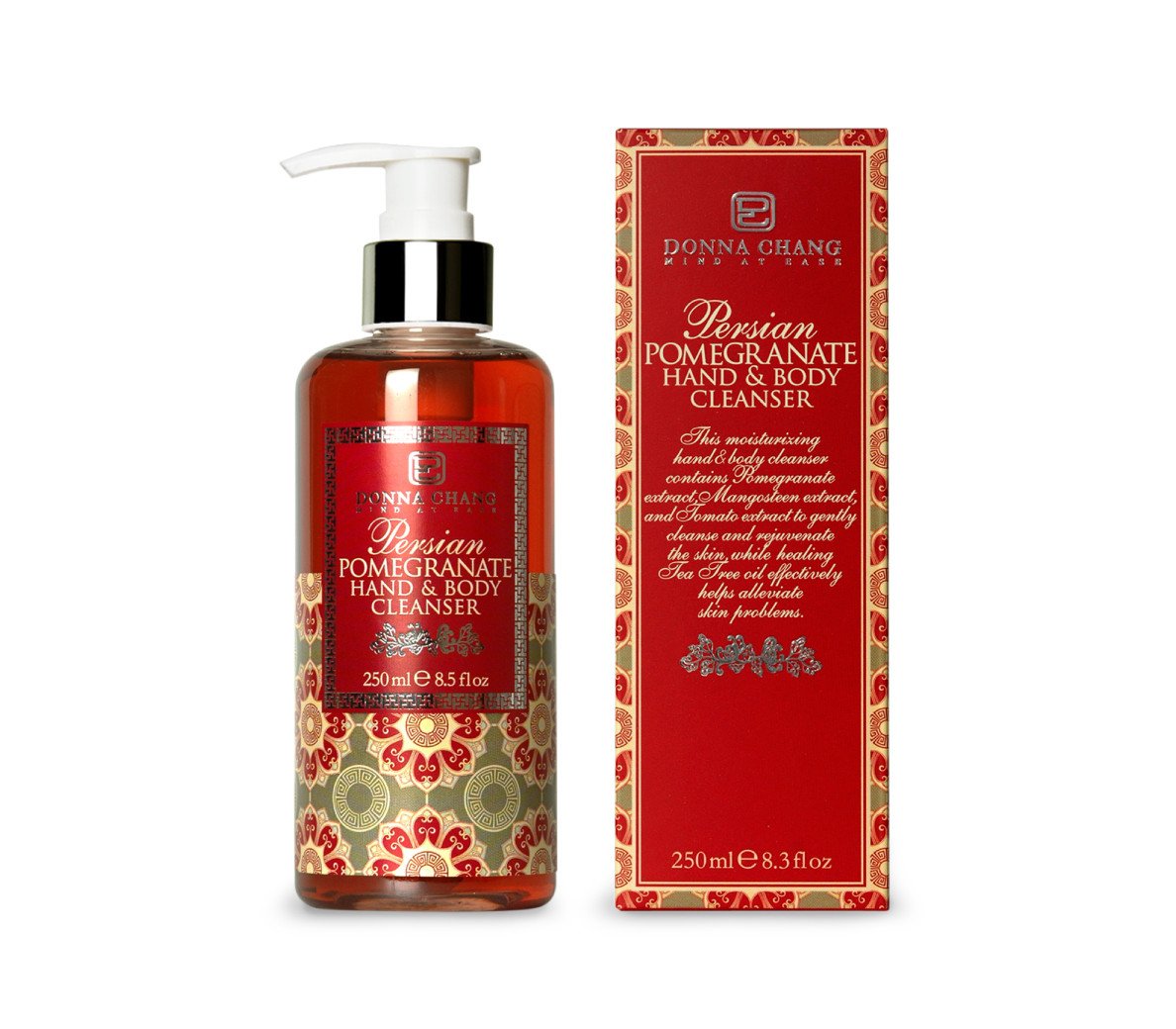 Formulated with antioxidant-rich pomegranate extract to help cleanse and protect skin.