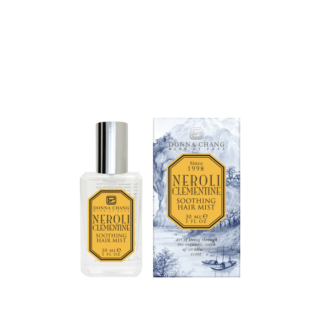 Nourishes hair with argan oil, butterfly pea and aloe vera extract with refreshing neroli and clementine scent.