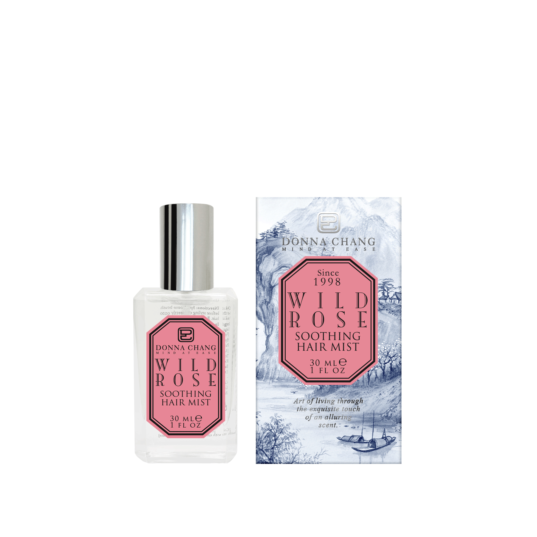 Leaves hair feeling light and delicate, while adding a beautiful essence of rose petals to hair all day long.