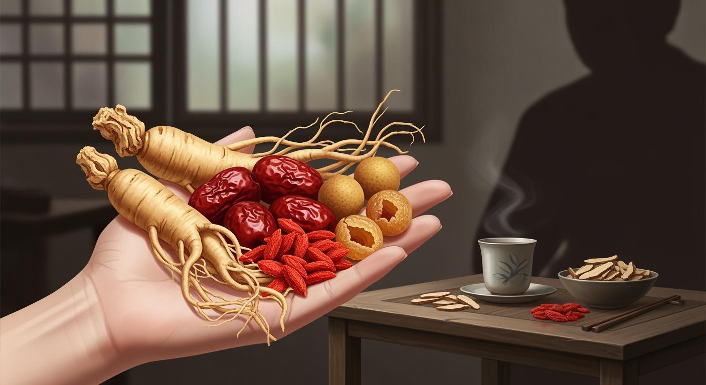 花旗參配搭大全｜紅棗、枸杞子、桂圓肉的不同功效與適用人群