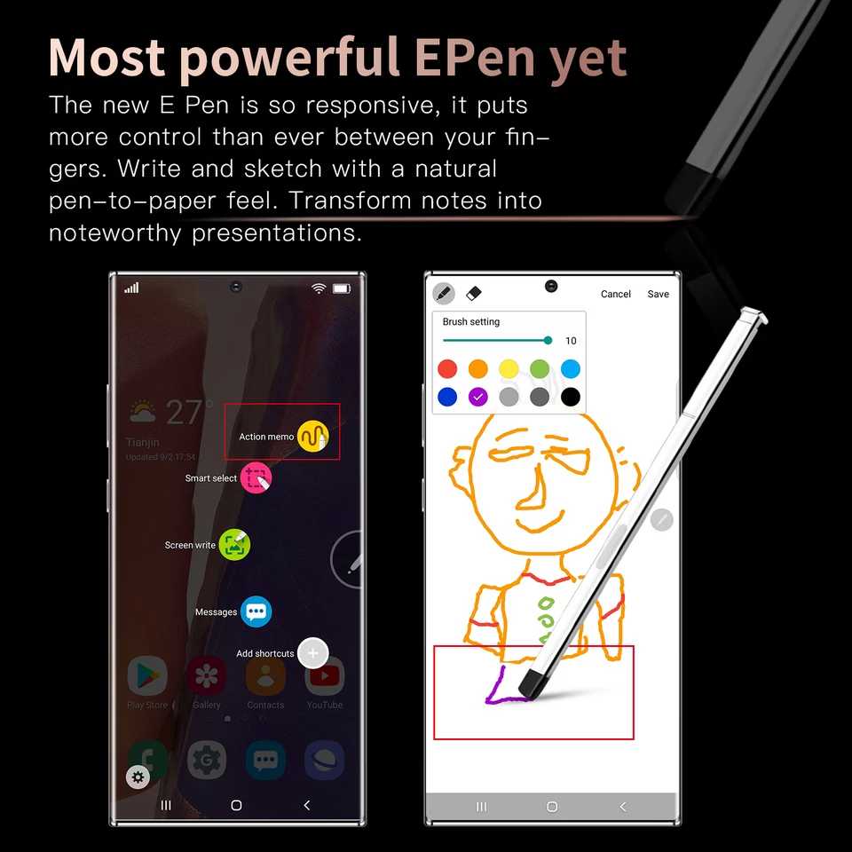 New note 20 ultra copy 100