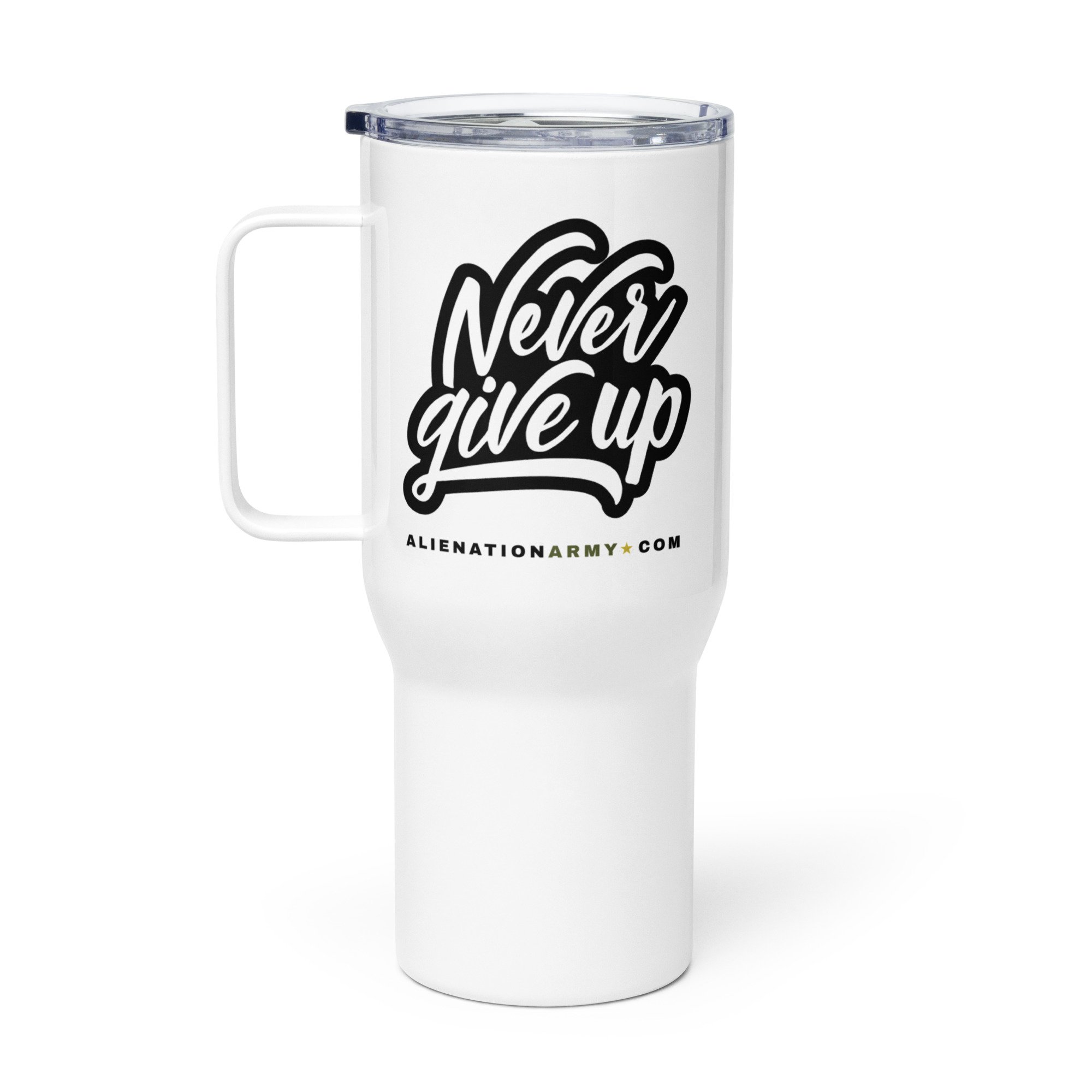 Travel Mug with a Handle