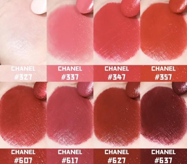 48 Chanel Lipstick Photos Swatches Lip Swatches