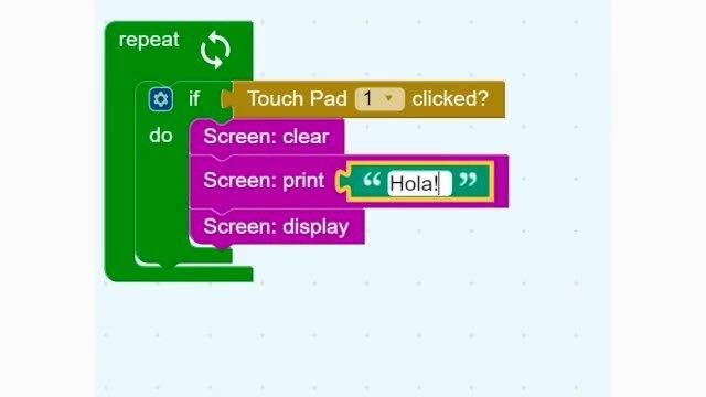 Drag-and-drop blocks — no syntax to memorise on day one.