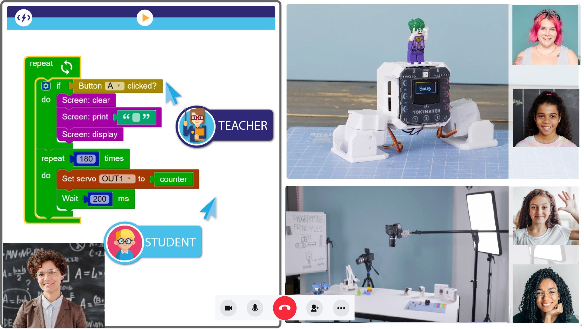 We’ve developed a live REAL-TIME system that reflects the experience of learning…