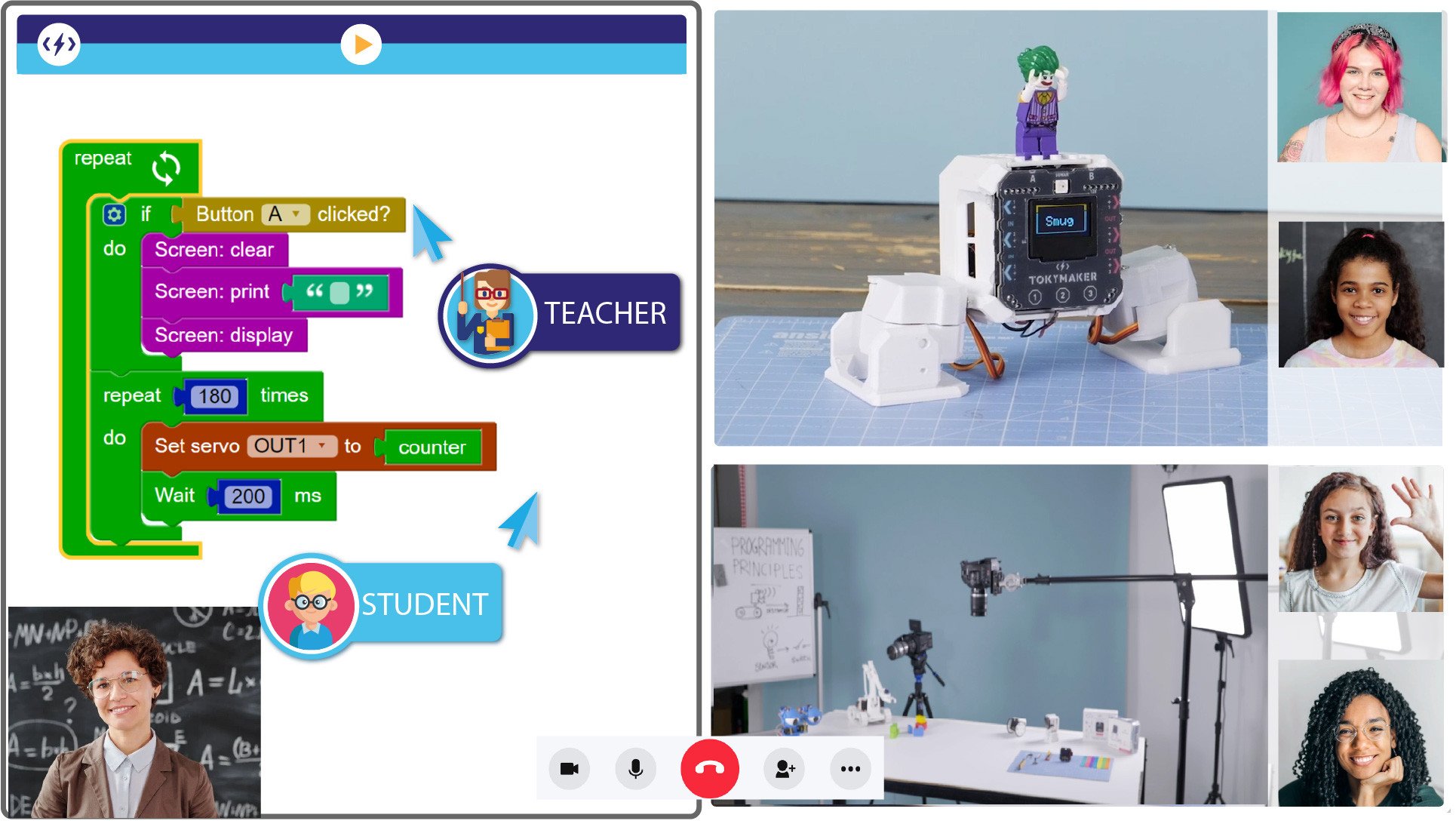 We’ve developed a LIVE Real-Time system that reflects the experience of learning…