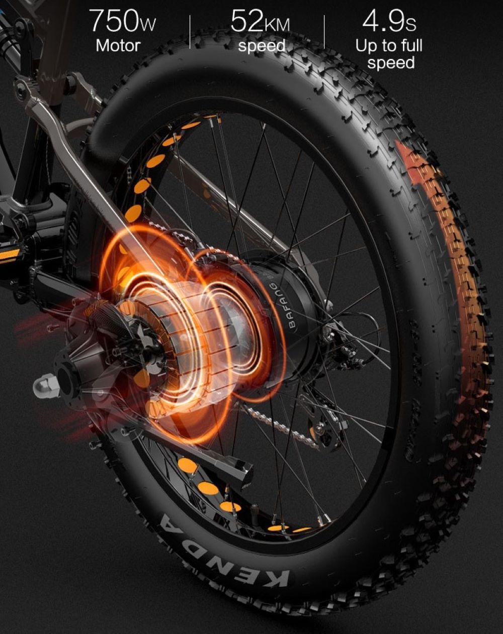  The 7-speed Shimano M310 Shifting Lever and Rear Derailleur allow for…