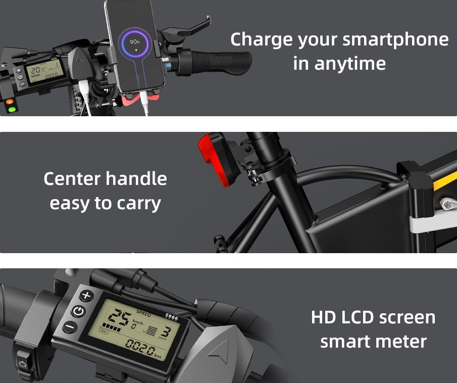 Designed with user comfort and practicality in mind, the ADO A20+ Folding…