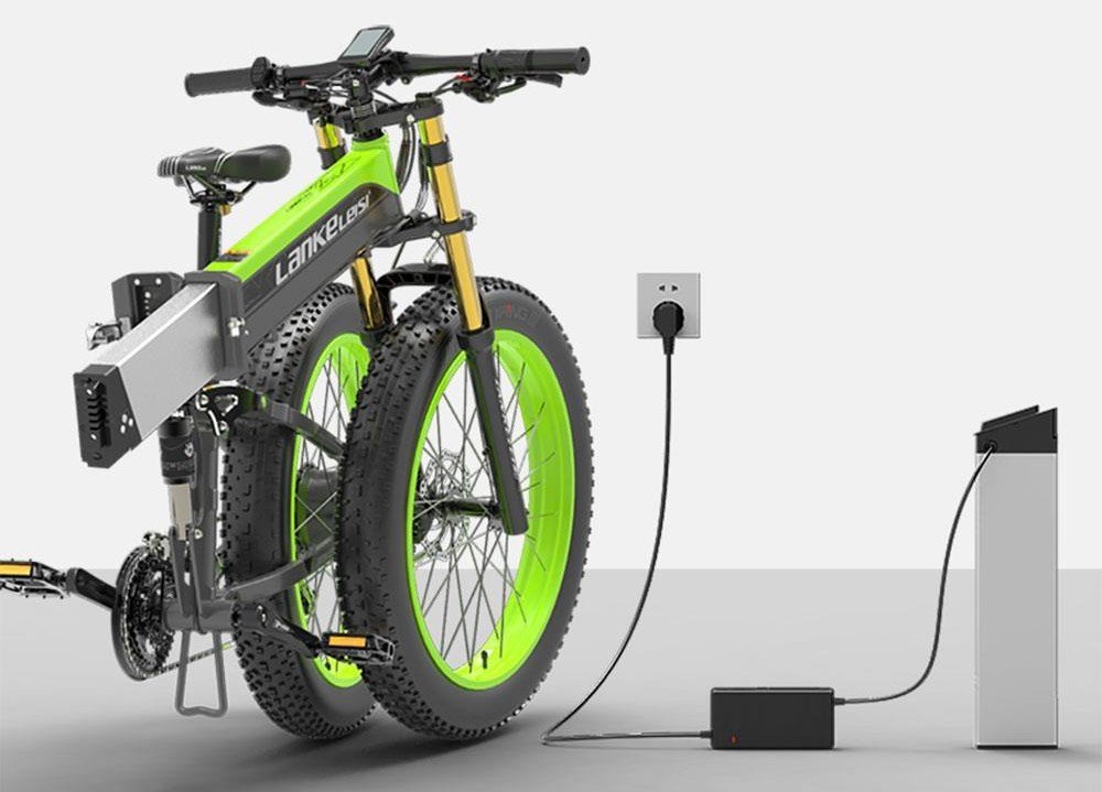 The bike is available in a stylish blue color, adding a touch…