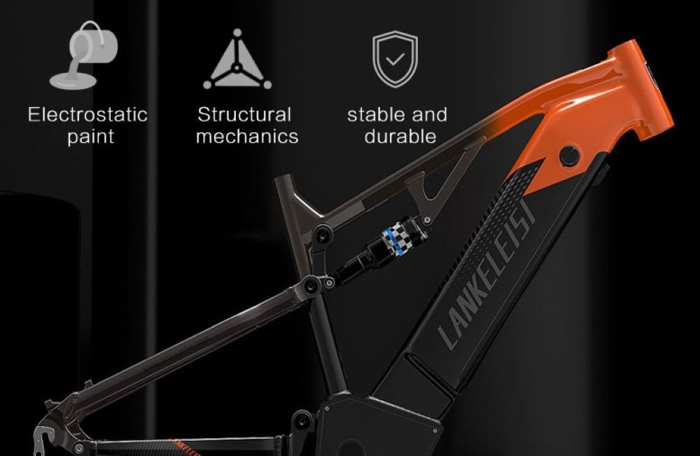 Large Double Shoulder Oil Spring Suspension Fork 