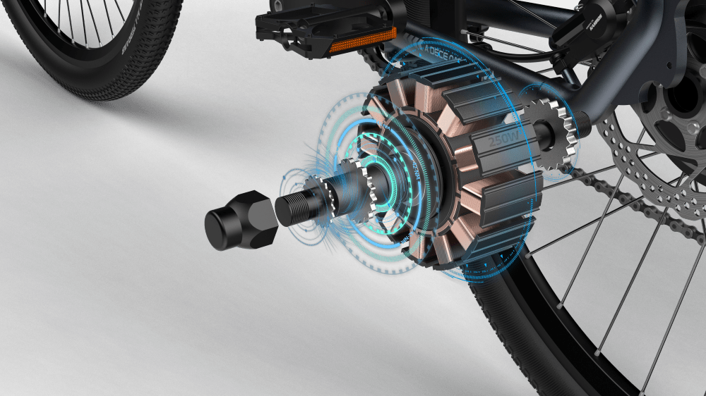 Front and Rear Hydraulic Disc Brakes