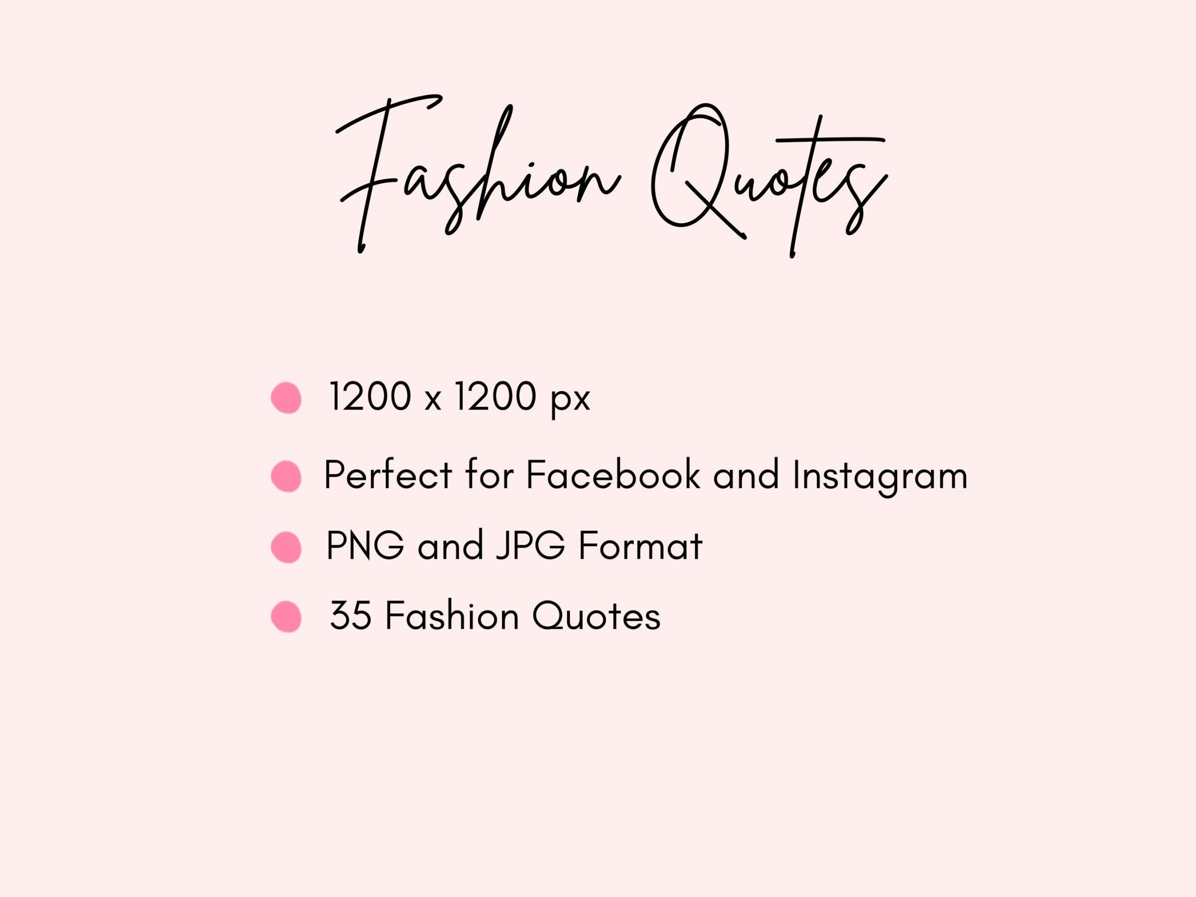35 Fashion Instagram Quotes, Fashion Blogger Quotes, Boutique Instagram QuotesThese Fashion Inst…