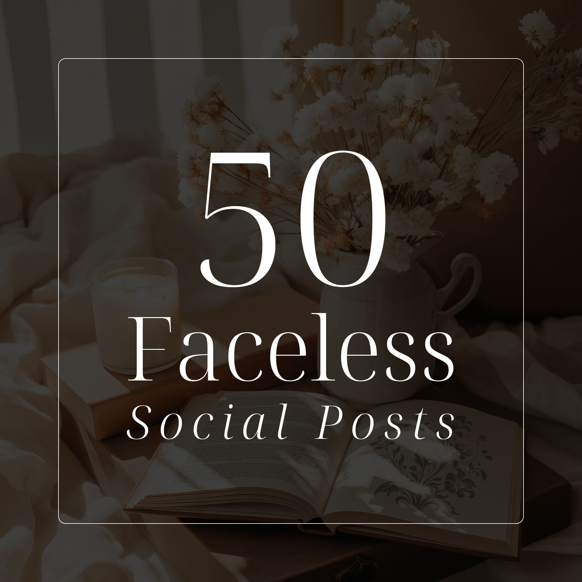 Transform your online presence with this versatile set of 50 minimalist social…