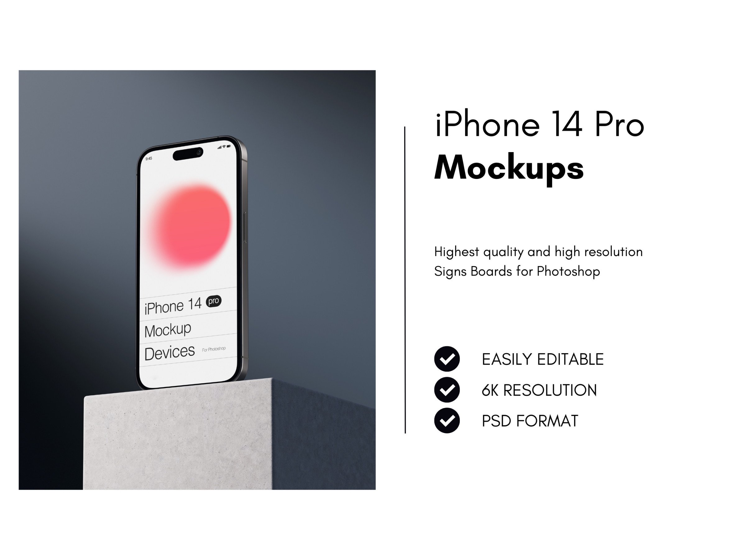 A-Mockups: iPhone 14 Pro