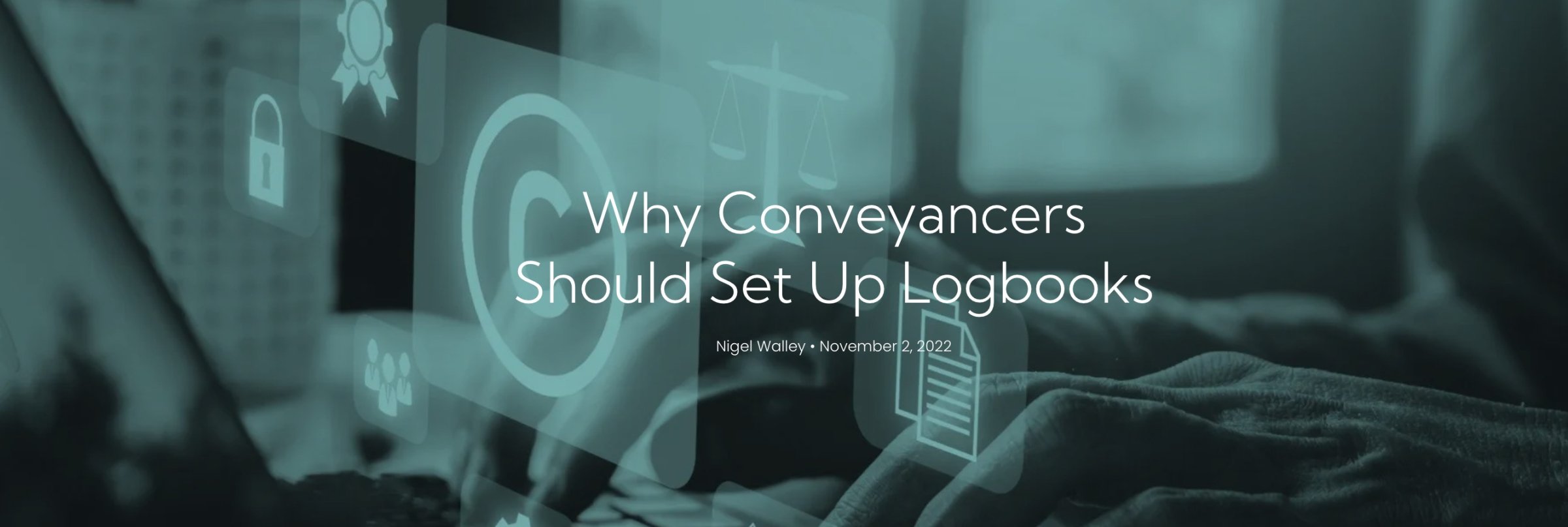 House Builders & Conveyancers are benefiting from Logbooks