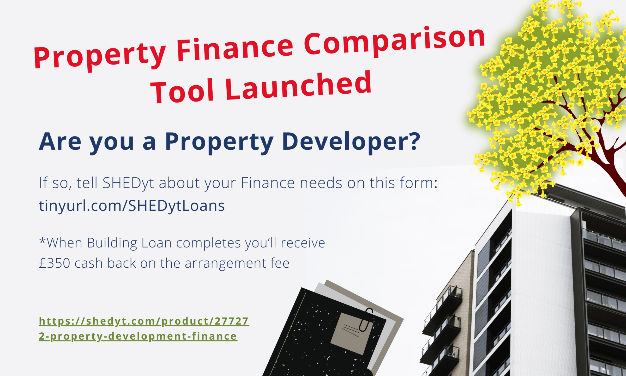 Property Development Finance, Simplified - Comparison Tool