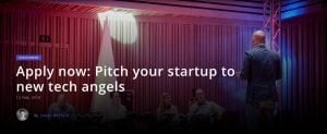 SHEDyt pitches at New Tech Angels