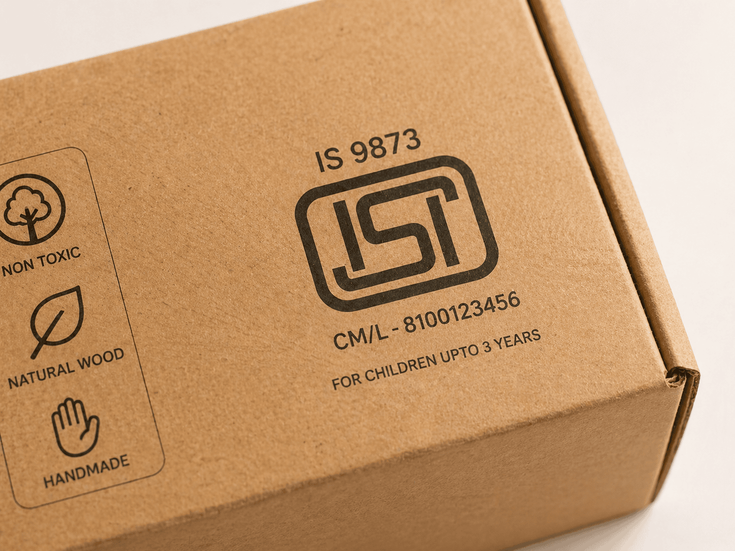 The ISI mark on a box can be printed by anyone with…