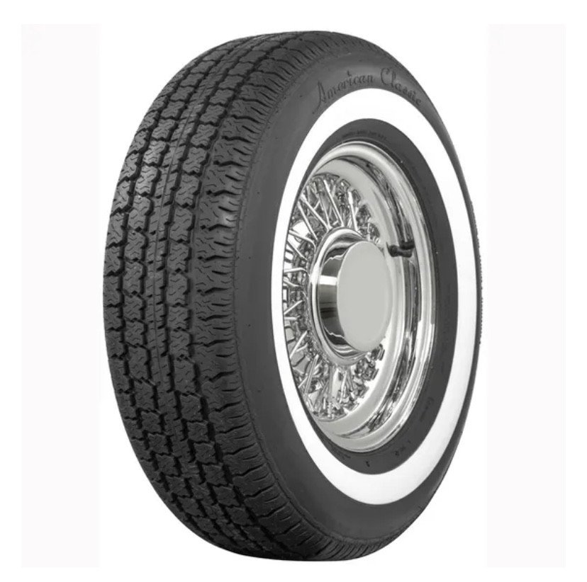 American Classic Radial | 1 Inch Whitewall | 215/75R14