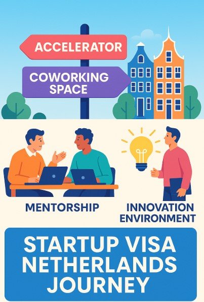 &nbsp;از انتخاب شتاب‌دهنده و فضای کار اشتراکی، تا دریافت منتورشیپ، ساخت محصول، و رشد در یک محیط نوآورانه با زیرساخت‌های هلندی.
