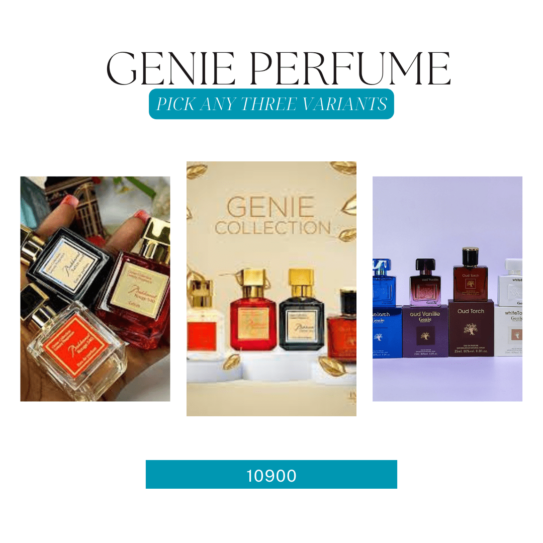 A wonderful pack of 3 perfumes
