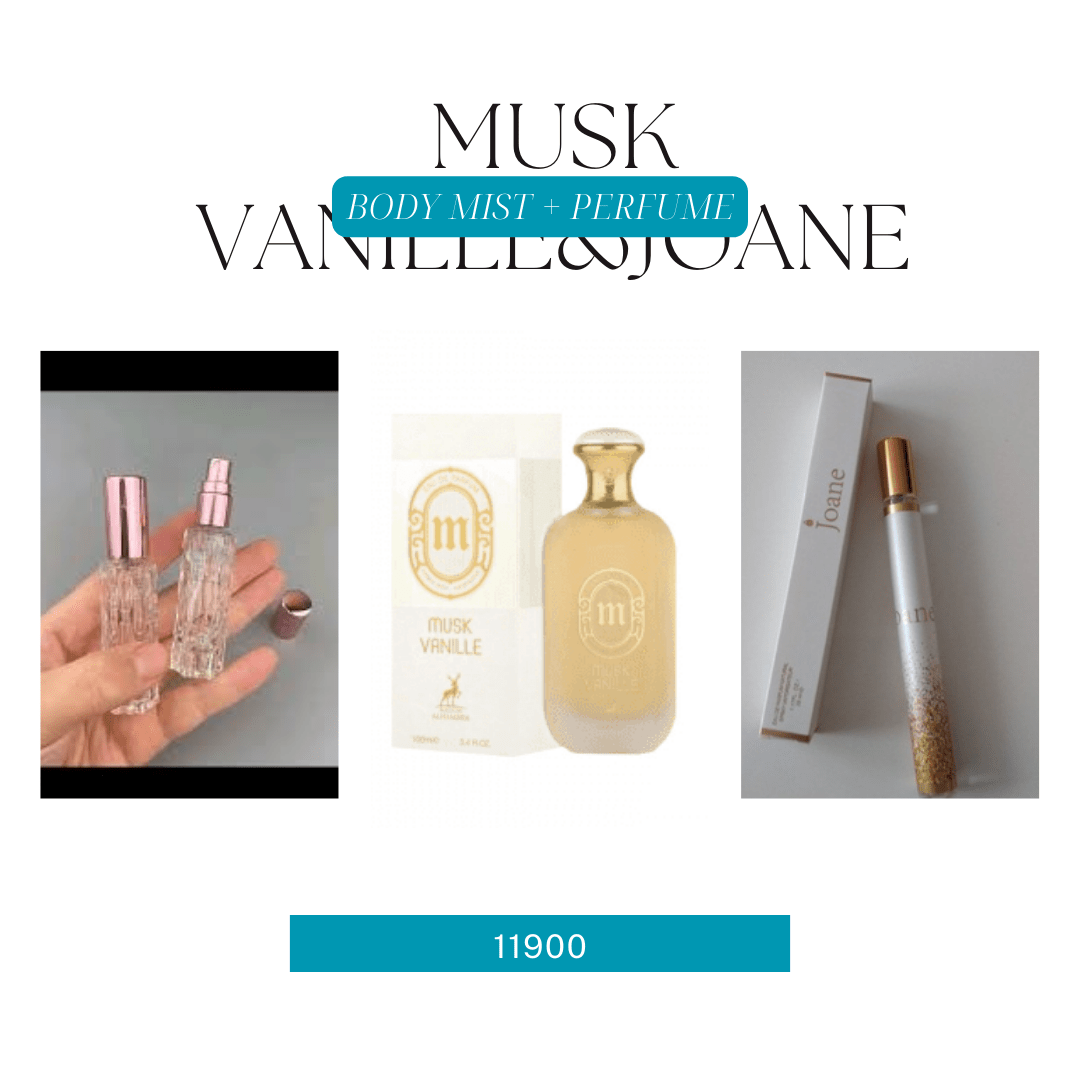 A Set Of Vanilla Perfume