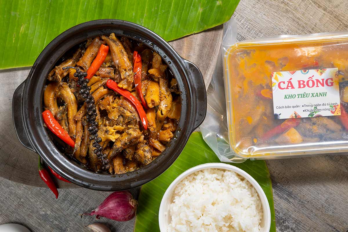 BRAISED GOBY WITH PEPPER