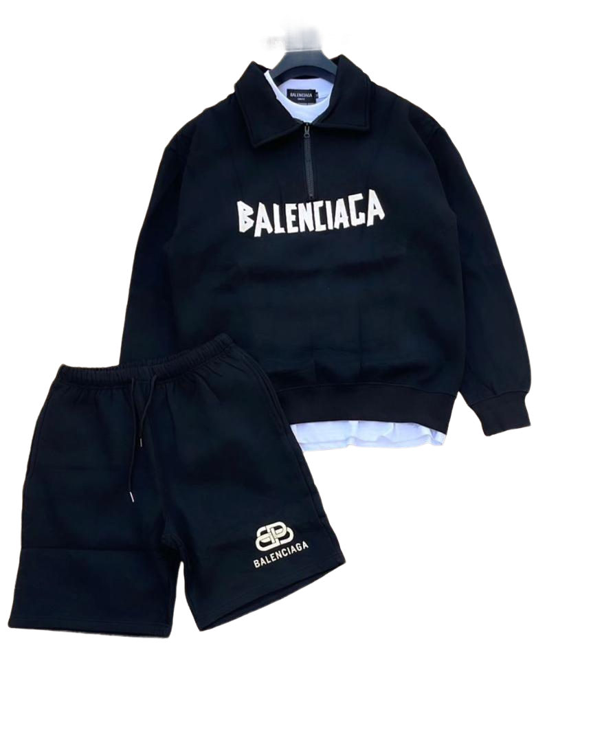 Balenciaga Inspired Men's Casual Sportswear Set